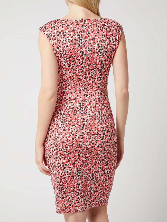 Montego Kleid Mit Allover-Muster - Rot 7 Montego Kleid Mit Allover-Muster - Rot – Bild 5