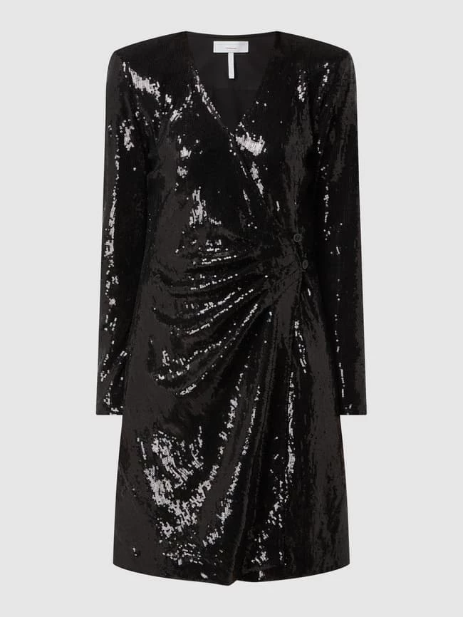 Cinque Cocktailkleid Mit Pailletten Modell 'Cievi' - Schwarz 4 Cinque Cocktailkleid Mit Pailletten Modell 'Cievi' - Schwarz – Bild 2