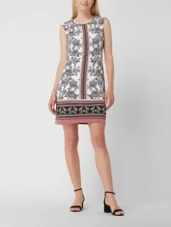 Montego Etuikleid Mit Mustermix - Rosé