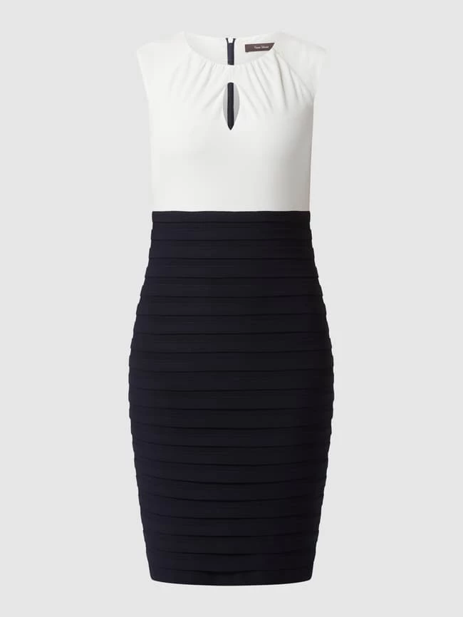 Vera Mont Cocktailkleid Mit Gelegten Falten - Marineblau 4 Vera Mont Cocktailkleid Mit Gelegten Falten - Marineblau – Bild 2