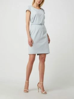 BETTY & CO WHITE Etuikleid Mit Taillengürtel - Hellblau