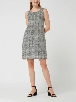 Apricot Etuikleid Aus Bouclé - Offwhite