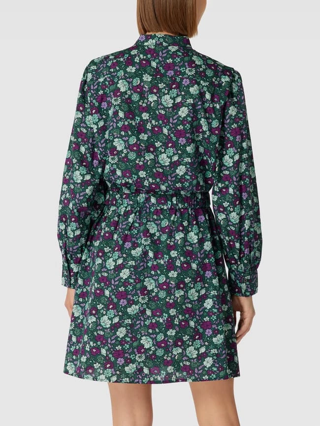 Marc O'Polo Knielanges Kleid Mit Allover-Muster - Dunkelgrün 7 Marc O'Polo Knielanges Kleid Mit Allover-Muster - Dunkelgrün – Bild 5