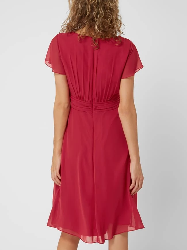 Christian Berg Cocktail Cocktailkleid Aus Chiffon - Rot 7 Christian Berg Cocktail Cocktailkleid Aus Chiffon - Rot – Bild 5