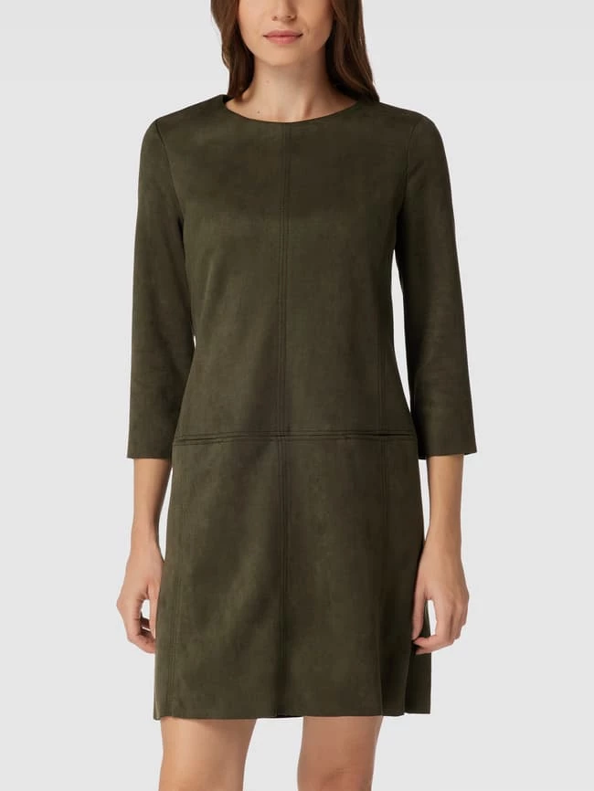 Jake*s Collection Minikleid Mit Ziernähten - Dunkelgrün 6 Jake*s Collection Minikleid Mit Ziernähten - Dunkelgrün – Bild 4