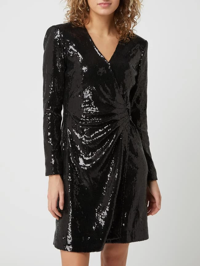 Cinque Cocktailkleid Mit Pailletten Modell 'Cievi' - Schwarz 6 Cinque Cocktailkleid Mit Pailletten Modell 'Cievi' - Schwarz – Bild 4