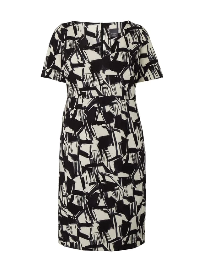 Persona By Marina Rinaldi PLUS SIZE - Kleid Mit Allover-Muster - Schwarz 7 Persona By Marina Rinaldi PLUS SIZE - Kleid Mit Allover-Muster - Schwarz – Bild 6
