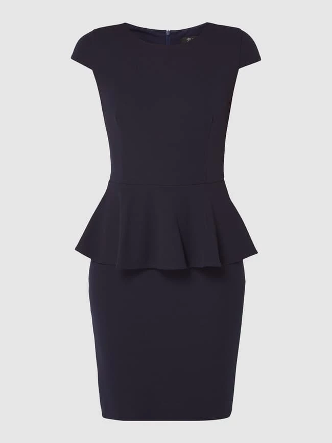 Paradi Cocktailkleid Mit Schößchen - Dunkelblau 4 Paradi Cocktailkleid Mit Schößchen - Dunkelblau – Bild 2