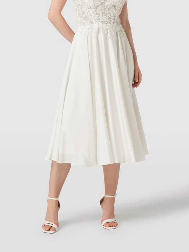 Mascara Brautkleid Mit Zierbesatz - Offwhite 5 Mascara Brautkleid Mit Zierbesatz - Offwhite – Bild 3