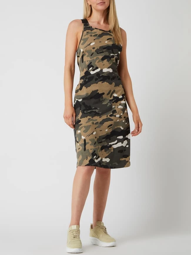 G-Star Raw Kleid Mit Camouflage-Muster - Khaki 3 G-Star Raw Kleid Mit Camouflage-Muster - Khaki