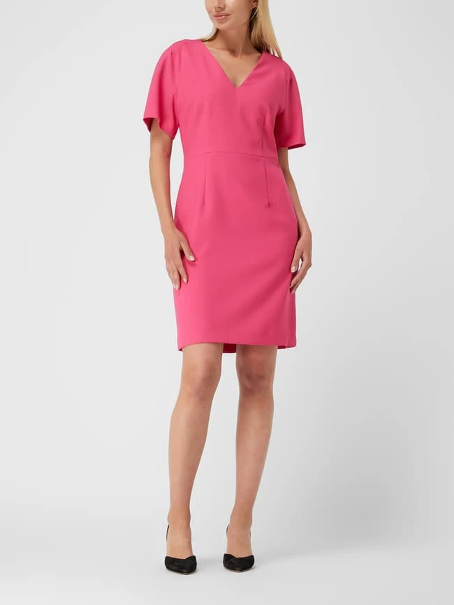 S.Oliver BLACK LABEL Etuikleid Mit Viskose-Anteil - Pink 3 S.Oliver BLACK LABEL Etuikleid Mit Viskose-Anteil - Pink