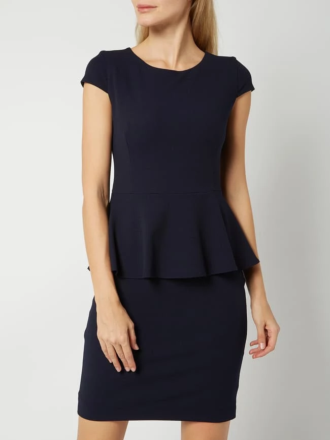 Paradi Cocktailkleid Mit Schößchen - Dunkelblau 6 Paradi Cocktailkleid Mit Schößchen - Dunkelblau – Bild 4