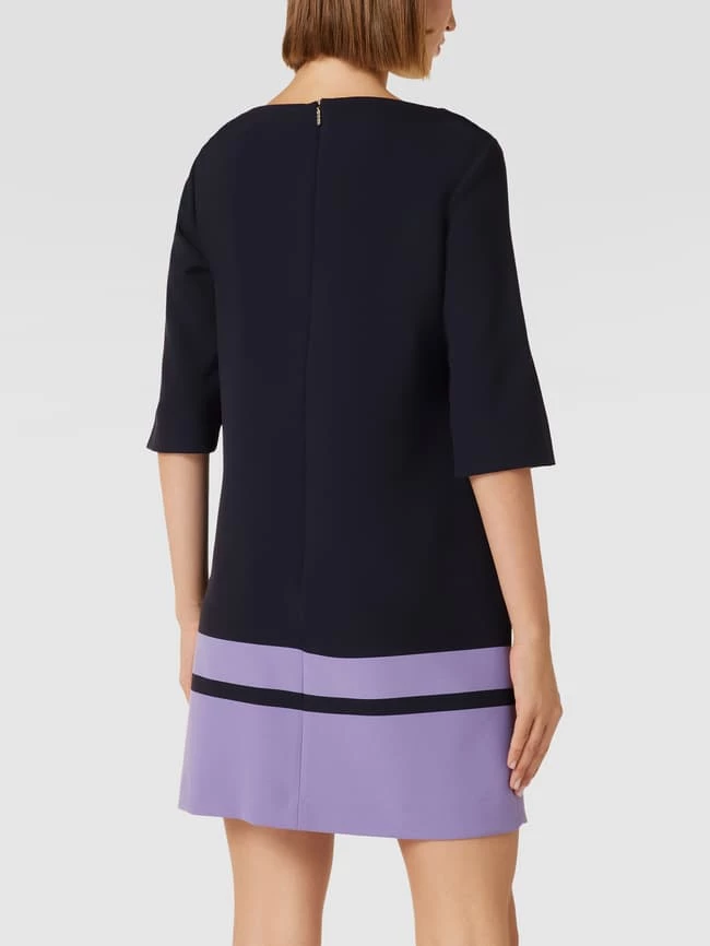 BOSS Minikleid Mit Kontraststreifen Modell 'Dastra' - Marineblau 7 BOSS Minikleid Mit Kontraststreifen Modell 'Dastra' - Marineblau – Bild 5