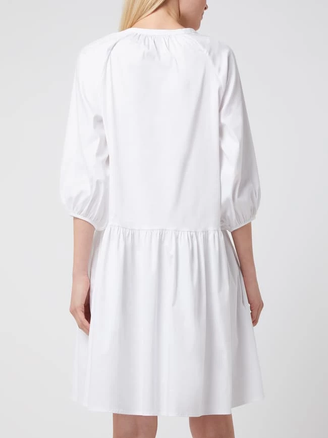 Risy & Jerfs Kleid Mit Tunikakragen Modell 'Marsala' - Weiß 7 Risy & Jerfs Kleid Mit Tunikakragen Modell 'Marsala' - Weiß – Bild 5