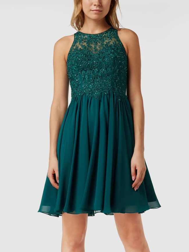 Laona Cocktailkleid Mit Floralen Stickereien Und Ziersteinen - Bottle 6 Laona Cocktailkleid Mit Floralen Stickereien Und Ziersteinen - Bottle – Bild 4