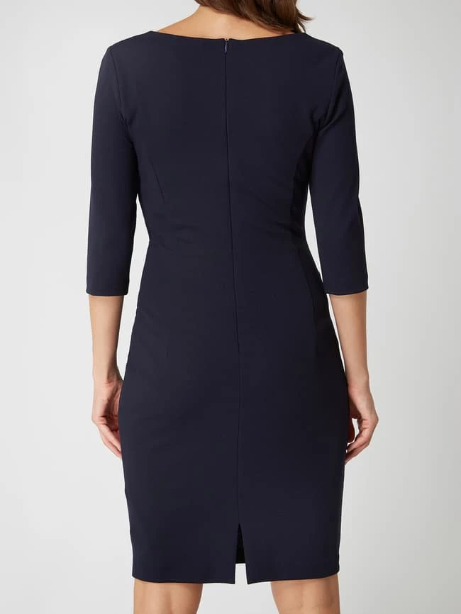 Paradi Cocktailkleid Mit Drapierung Und Volantbesatz - Dunkelblau 7 Paradi Cocktailkleid Mit Drapierung Und Volantbesatz - Dunkelblau – Bild 5