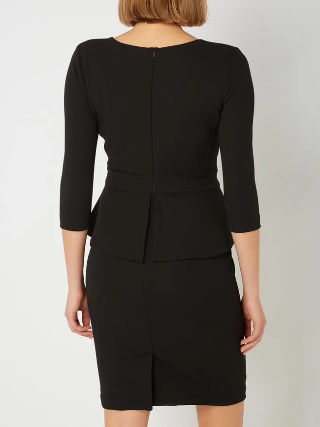 Paradi Etuikleid Mit Volantbesatz - Schwarz 7 Paradi Etuikleid Mit Volantbesatz - Schwarz – Bild 5