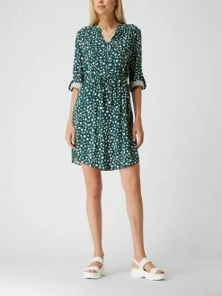 Apricot Kleid Mit Punktmuster - Hellgrün