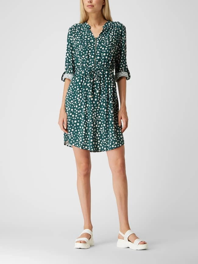 Apricot Kleid Mit Punktmuster - Hellgrün 3 Apricot Kleid Mit Punktmuster - Hellgrün