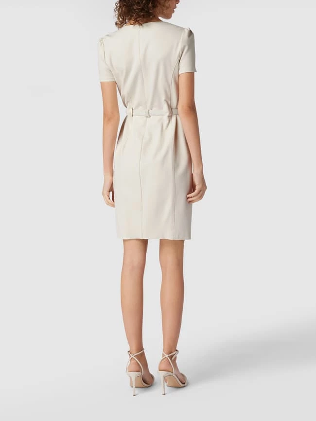 Lauren Ralph Lauren Knielanges Kleid Mit Rundhalsausschnitt - Offwhite 7 Lauren Ralph Lauren Knielanges Kleid Mit Rundhalsausschnitt - Offwhite – Bild 5