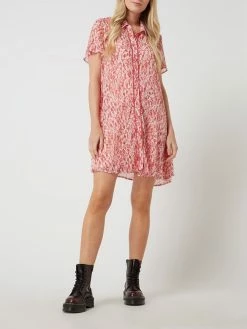 FREEBIRD Blusenkleid Aus Chiffon Modell 'Celeste' - Rot