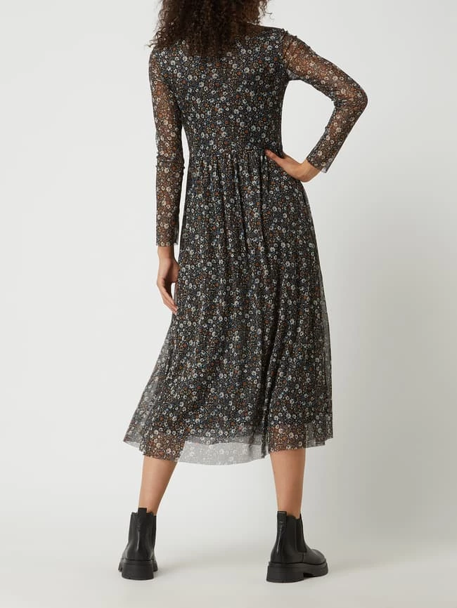 Jake*s Casual Kleid Aus Mesh - Schwarz 6 Jake*s Casual Kleid Aus Mesh - Schwarz – Bild 4