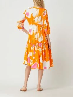 Tonno & Panna Midikleid Mit Allover-Muster Modell 'Lala' - Orange -Polo Ralph Lauren Shop 710kolil9h85ad299t34oi9k9l2kkdi3aco3gc21651j6gak6h0j6cpn8oqkme2iala3ikil6l256lhi853jecb5c9j3idr2cdh3cchk60rj2oho6kp3gdr5cgsj4p9oc9imacg