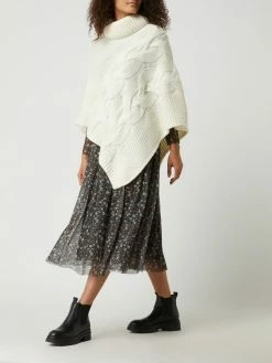 Jake*s Casual Kleid Aus Mesh - Schwarz