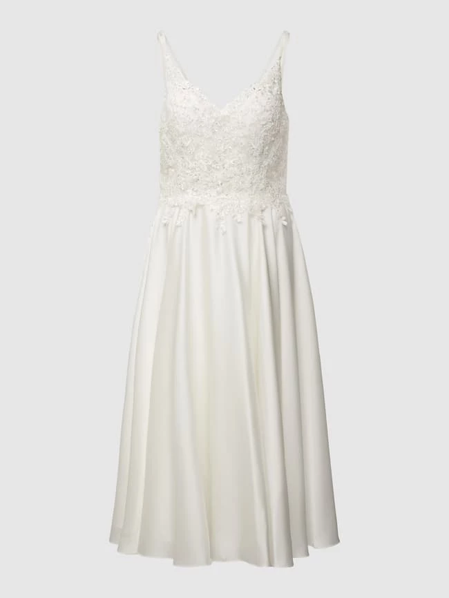 Mascara Brautkleid Mit Zierbesatz - Offwhite 4 Mascara Brautkleid Mit Zierbesatz - Offwhite – Bild 2