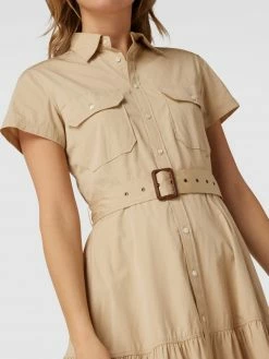 Polo Ralph Lauren Kurzärmeliges Maxikleid Mit Taillengürtel - Sand -Polo Ralph Lauren Shop 8595ci1n6ss30hq170ol8hi661936jai7593igqc697kkiic9ko3iii38co3eii36t94qjahaha30k9h9p3macr16kqmadplcksm8ohk75hjceb560o64d1o64ojad9m6goj0co