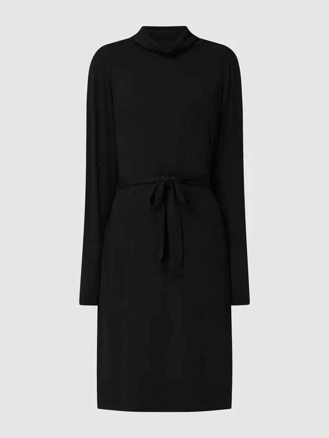 Fransa Jerseykleid Mit Rollkragen Modell 'Fraan' - Schwarz 4 Fransa Jerseykleid Mit Rollkragen Modell 'Fraan' - Schwarz – Bild 2