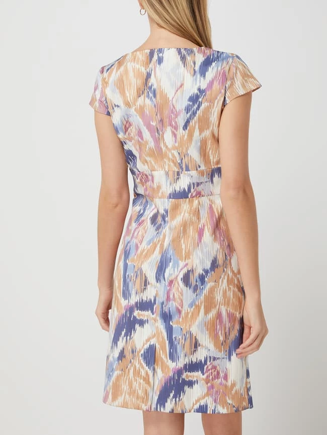 Comma Etuikleid Mit Allover-Muster - Senfgelb 7 Comma Etuikleid Mit Allover-Muster - Senfgelb – Bild 5