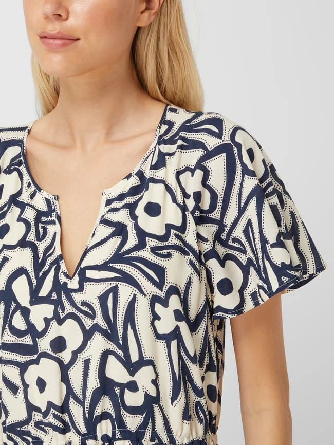 Esprit Collection Kleid Aus Viskose - Weiß 5 Esprit Collection Kleid Aus Viskose - Weiß – Bild 3