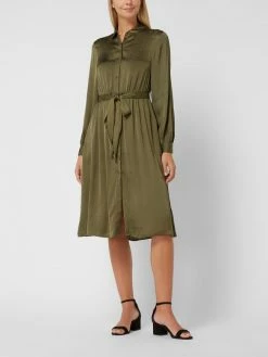 Scotch & Soda Blusenkleid Aus Viskose - Khaki