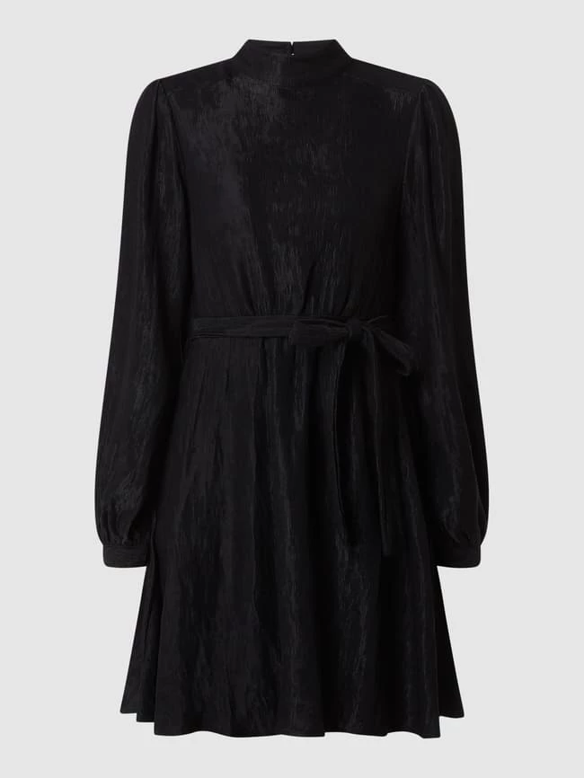 Selected Femme Kleid Mit Plisseefalten Modell 'Madina' - Schwarz 4 Selected Femme Kleid Mit Plisseefalten Modell 'Madina' - Schwarz – Bild 2