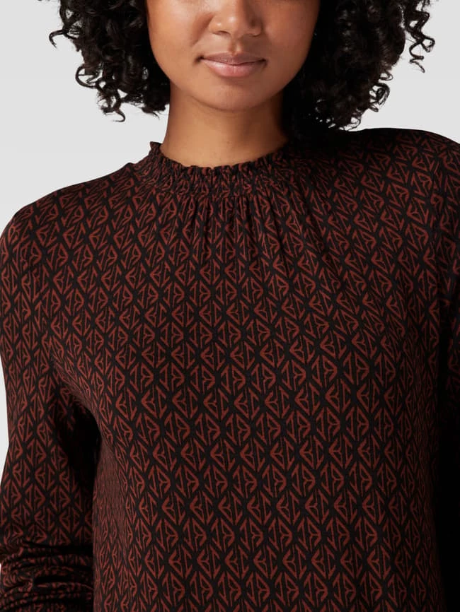 Christian Berg Woman Knielanges Kleid Mit Allover-Muster - Schwarz 5 Christian Berg Woman Knielanges Kleid Mit Allover-Muster - Schwarz – Bild 3