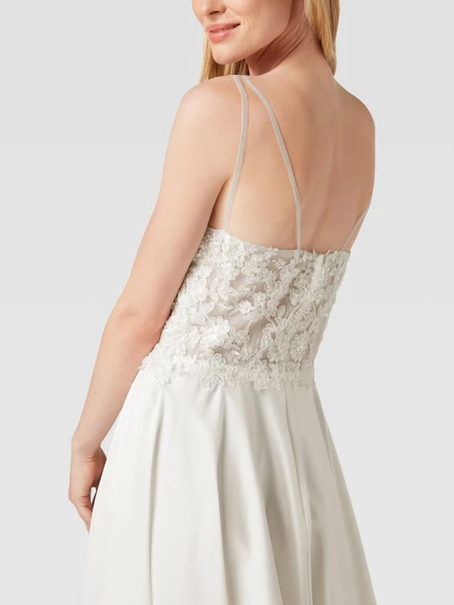 Mascara Brautkleid Mit Zierbesatz - Offwhite 8 Mascara Brautkleid Mit Zierbesatz - Offwhite – Bild 6