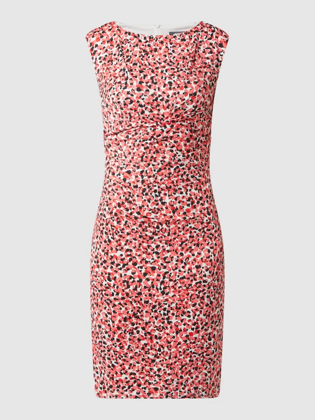 Montego Kleid Mit Allover-Muster - Rot 4 Montego Kleid Mit Allover-Muster - Rot – Bild 2