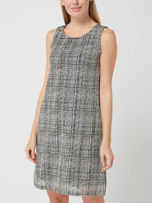 Apricot Etuikleid Aus Bouclé - Offwhite 6 Apricot Etuikleid Aus Bouclé - Offwhite – Bild 4