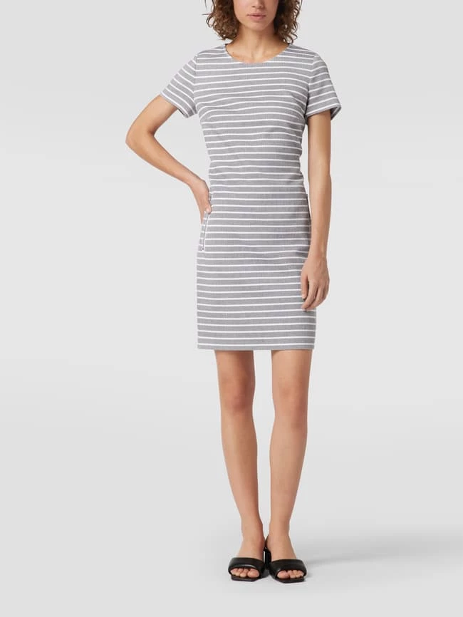 HUGO Etuikleid Mit Streifenmuster - Hellblau 2 HUGO Etuikleid Mit Streifenmuster - Hellblau