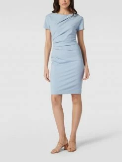 Tiger Of Sweden Knielanges Kleid Mit Gelegten Falten - Hellblau