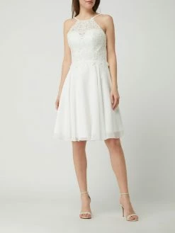 Luxuar Brautkleid Aus Spitze Und Chiffon - Offwhite