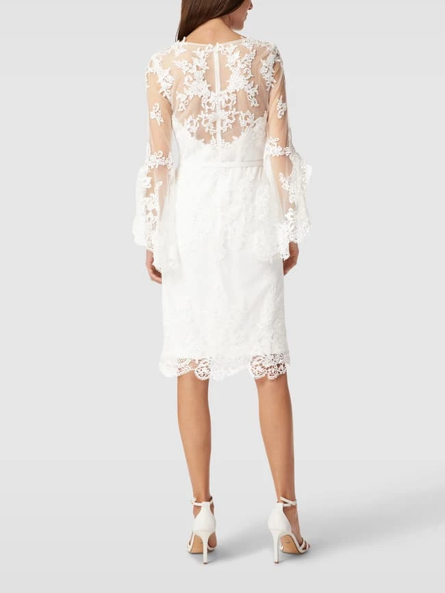 Luxuar Cocktailkleid Mit Details Aus Spitze - Offwhite 7 Luxuar Cocktailkleid Mit Details Aus Spitze - Offwhite – Bild 5