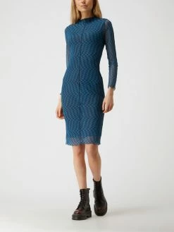 Only Kleid Aus Mesh Modell 'Nellie' - Blau