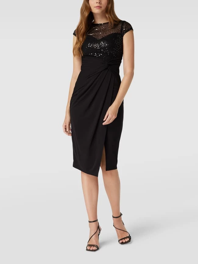 Lipsy Cocktailkleid Mit Paillettenbesatz - Schwarz 3 Lipsy Cocktailkleid Mit Paillettenbesatz - Schwarz