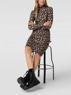 Marc Cain Kleid Mit Allover-Muster - Schwarz