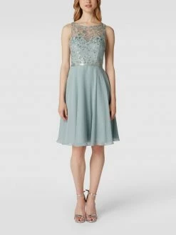 Luxuar Cocktailkleid Mit Taillenpasse - Mint