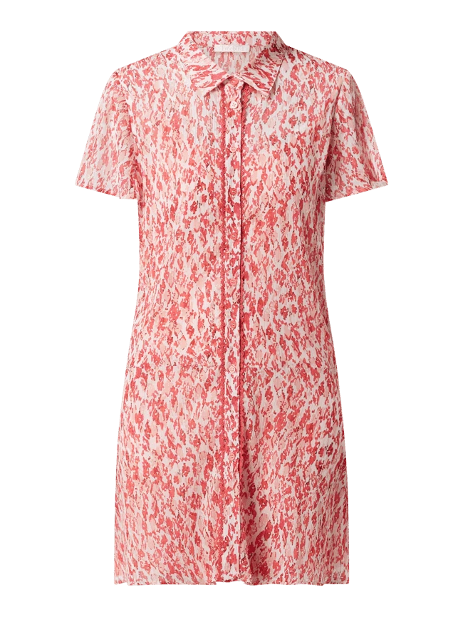 FREEBIRD Blusenkleid Aus Chiffon Modell 'Celeste' - Rot 4 FREEBIRD Blusenkleid Aus Chiffon Modell 'Celeste' - Rot – Bild 2