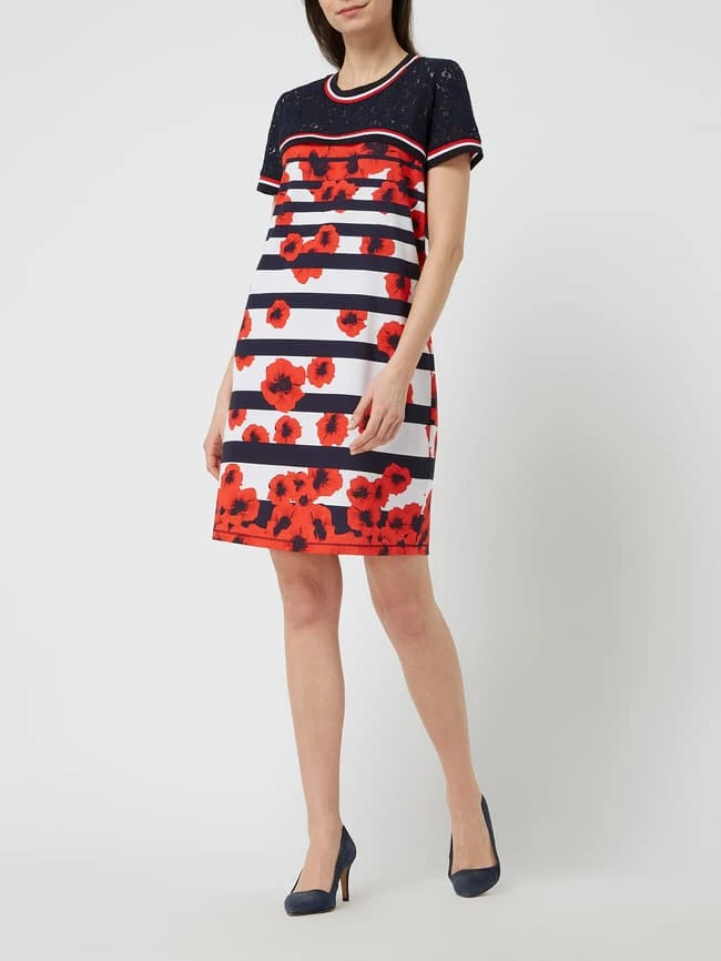 Sportalm Kleid Mit Spitze - Dunkelblau 3 Sportalm Kleid Mit Spitze - Dunkelblau