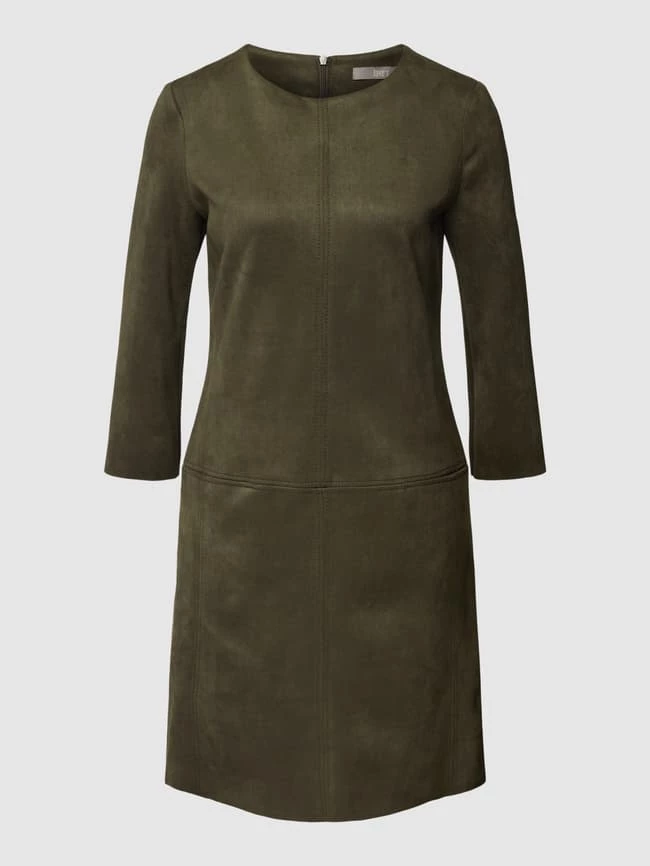 Jake*s Collection Minikleid Mit Ziernähten - Dunkelgrün 4 Jake*s Collection Minikleid Mit Ziernähten - Dunkelgrün – Bild 2